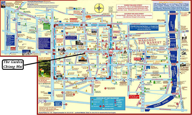 Chiang Mai Map
